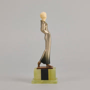 Lorenzl Trouser Girl - Art Deco Bronze Figure - Hickmet Fine Arts