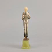 Lorenzl Trouser Girl - Art Deco Bronze Figure - Hickmet Fine Arts