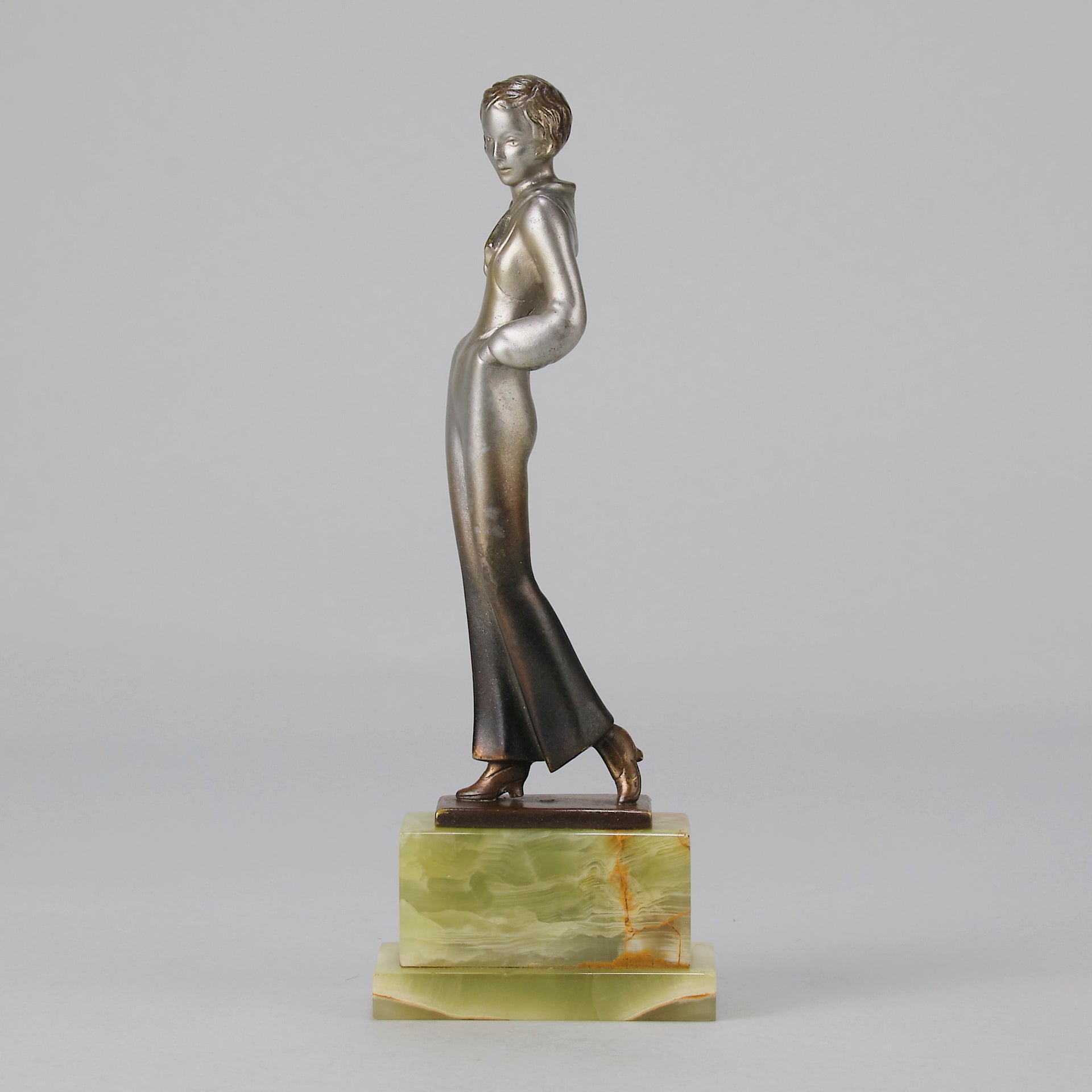 Lorenzl Bronze Trouser Girl
