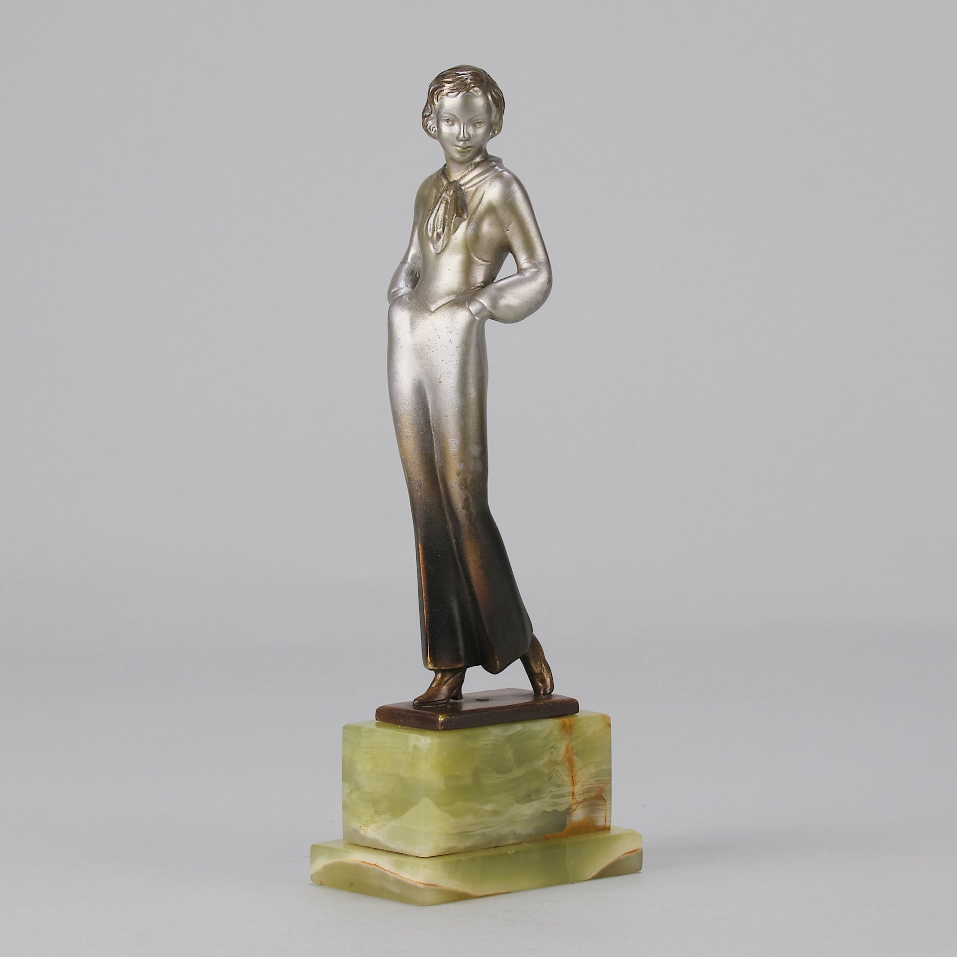 Lorenzl Bronze Trouser Girl