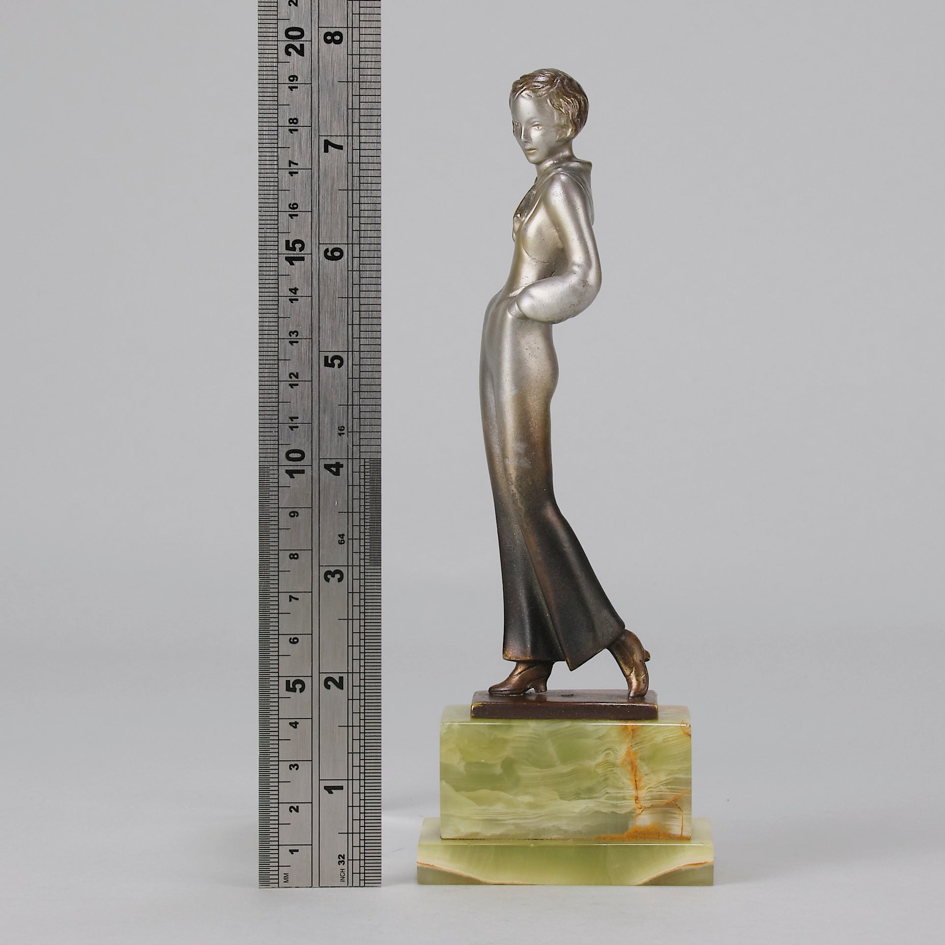 Lorenzl Bronze Trouser Girl