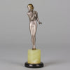 Josef Lorenzl Victoria - Art Deco Bronze - Hickmet Fine Arts