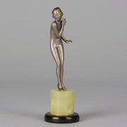 Josef Lorenzl Victoria - Art Deco Bronze - Hickmet Fine Arts