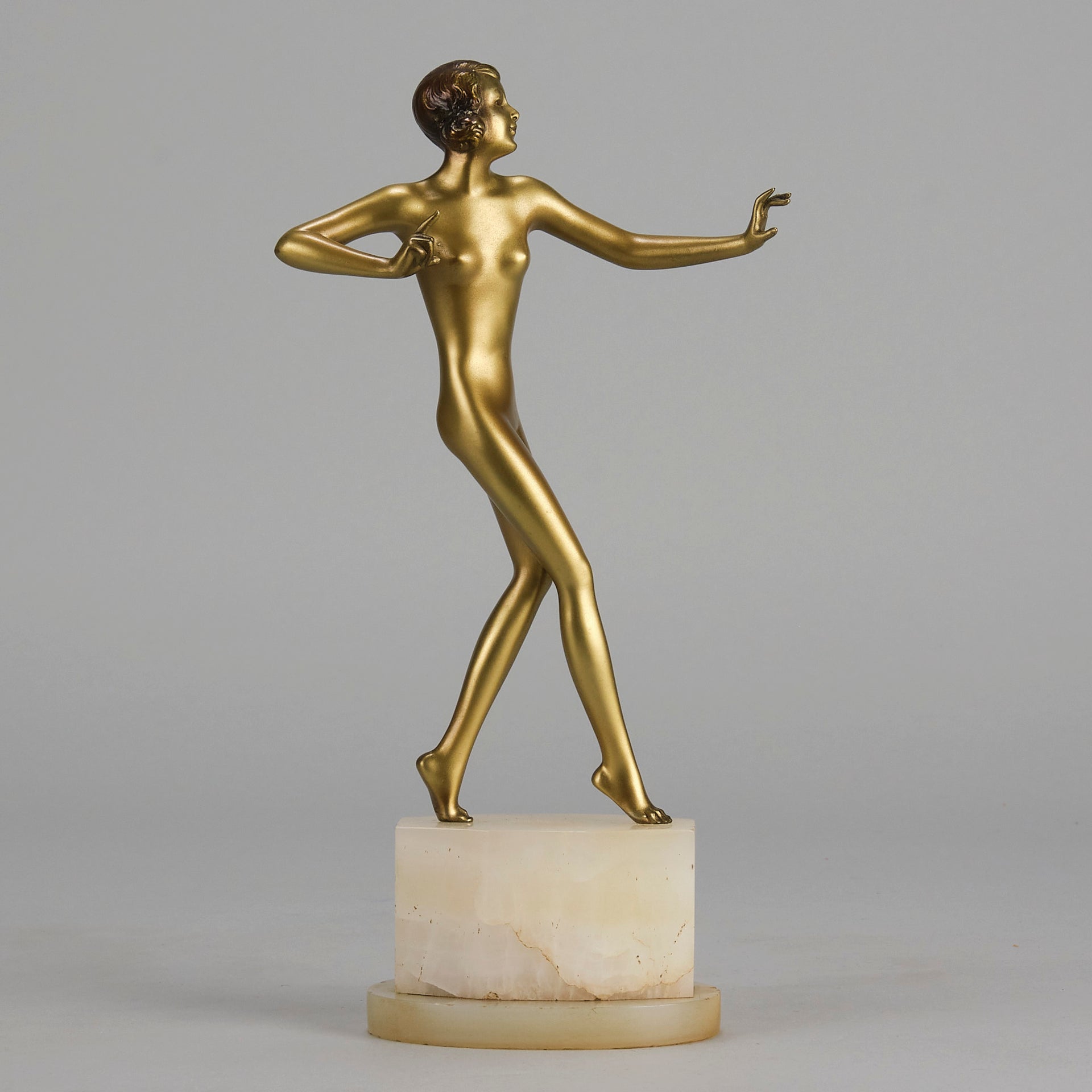 Josef Lorenzl Wanda - Art Deco Bronze - Hickmet Fine Arts
