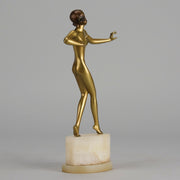 Josef Lorenzl Wanda - Art Deco Bronze - Hickmet Fine Arts