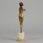 Josef Lorenzl Wanda - Art Deco Bronze - Hickmet Fine Arts