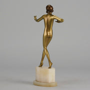 Josef Lorenzl Wanda - Art Deco Bronze - Hickmet Fine Arts