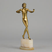 Josef Lorenzl Wanda - Art Deco Bronze - Hickmet Fine Arts