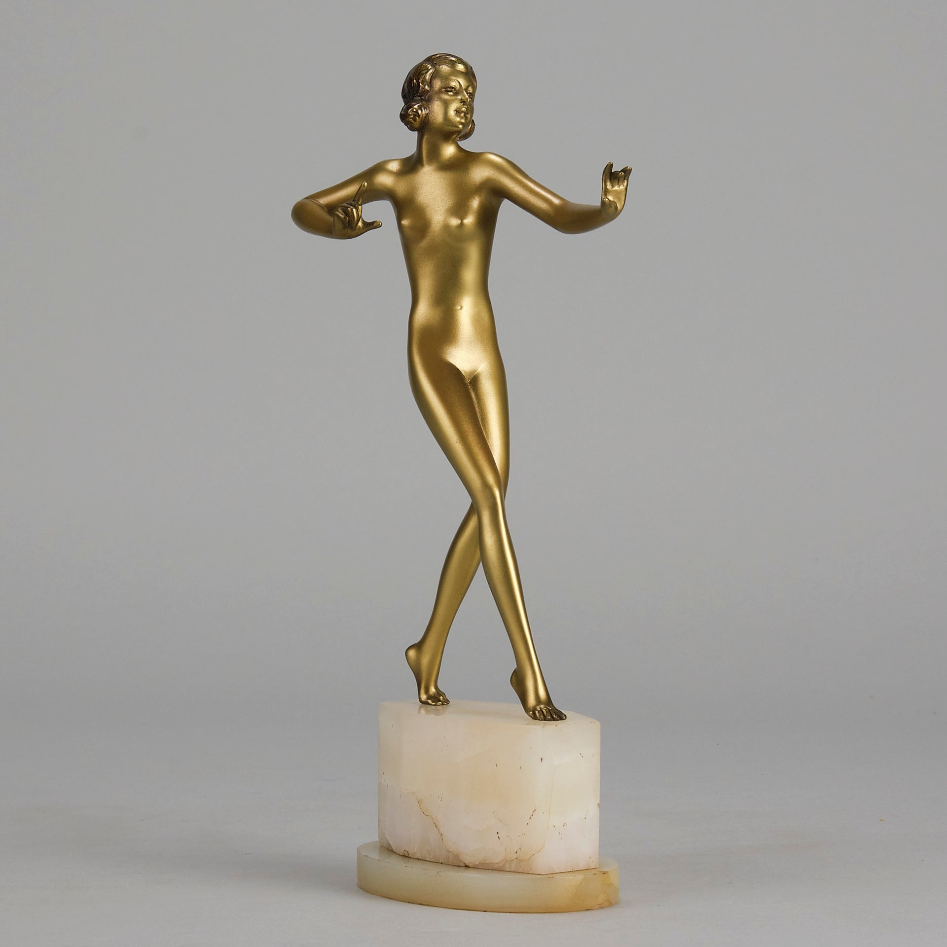 Josef Lorenzl Wanda - Art Deco Bronze - Hickmet Fine Arts