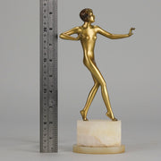 Josef Lorenzl Wanda - Art Deco Bronze - Hickmet Fine Arts