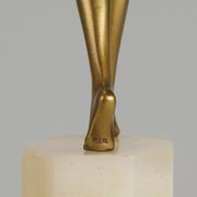 Josef Lorenzl Wanda - Art Deco Bronze - Hickmet Fine Arts