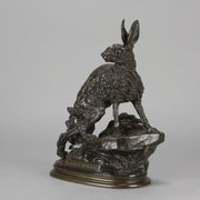Jules Moigniez Hares - Chasses Ouverte et Fermee - Hickmet Fine Arts