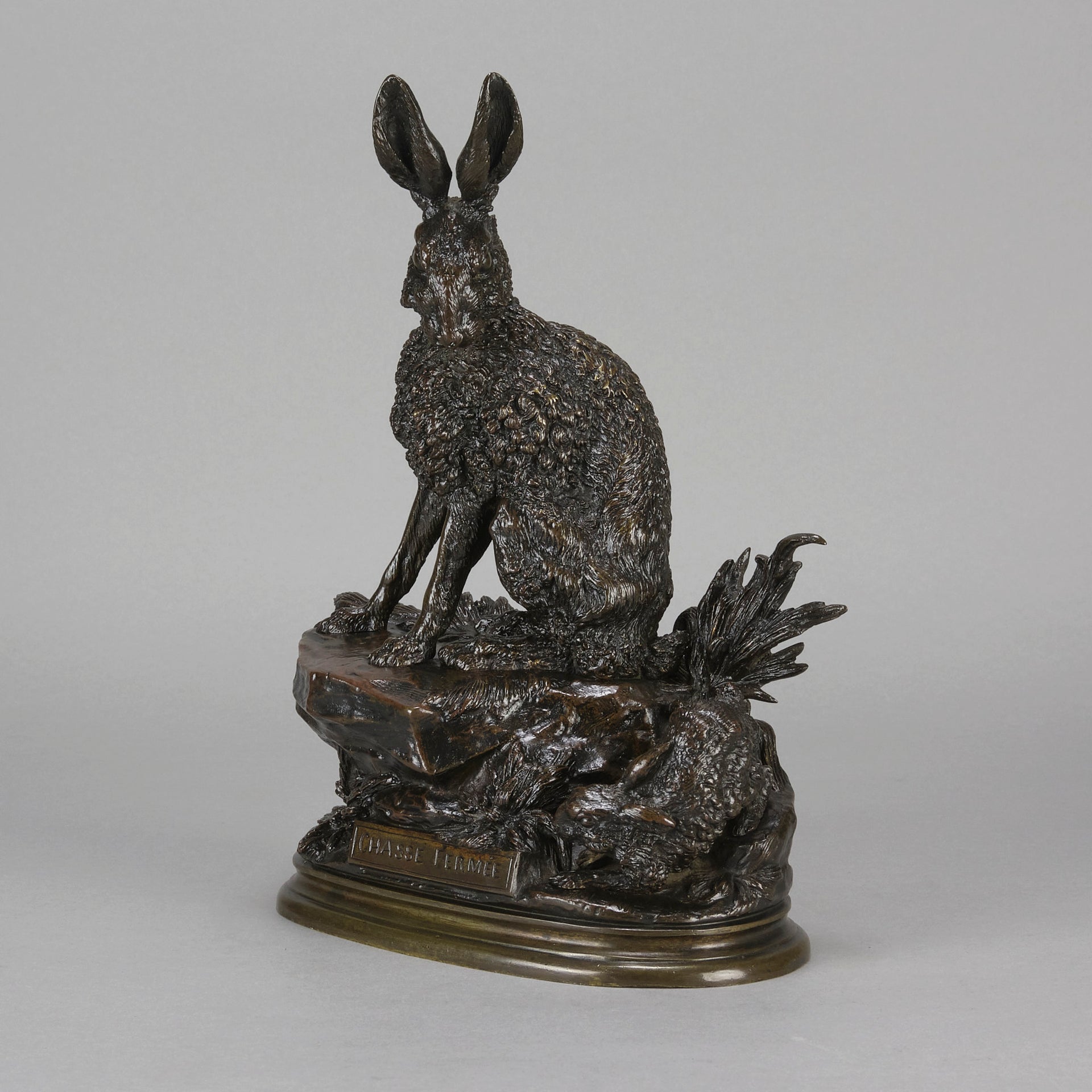 Jules Moigniez Hares - Chasses Ouverte et Fermee - Hickmet Fine Arts