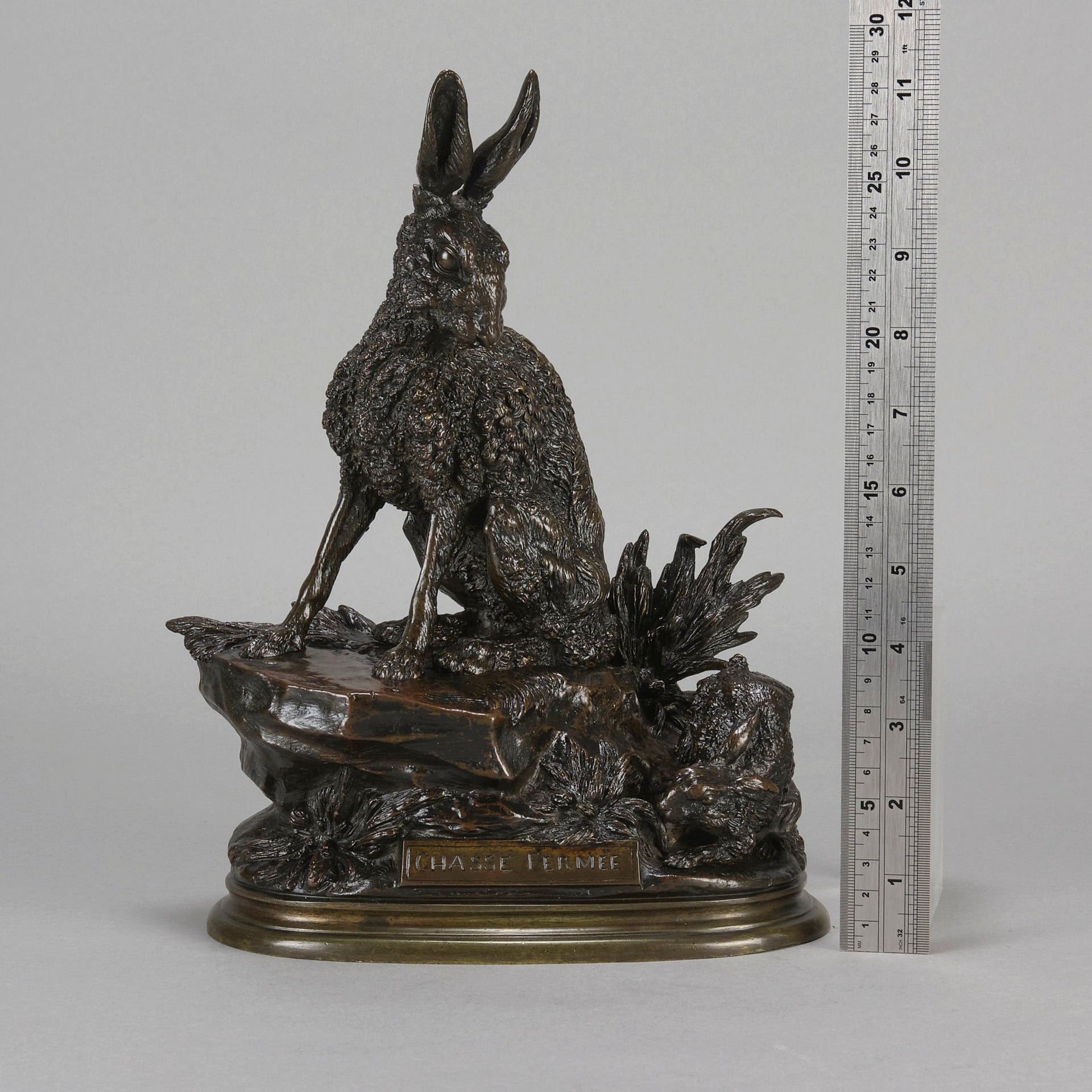 Jules Moigniez Hares - Chasses Ouverte et Fermee - Hickmet Fine Arts