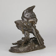 Jules Moigniez Bronze - Hawk - Hickmet Fine Arts