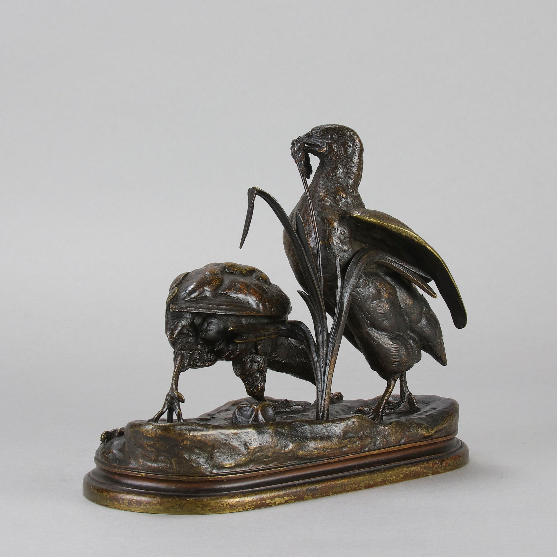 Jules Moigniez Bronze - Moigniez Game Birds - Hickmet Fine Arts
