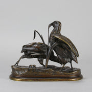 Jules Moigniez Bronze - Moigniez Game Birds - Hickmet Fine Arts