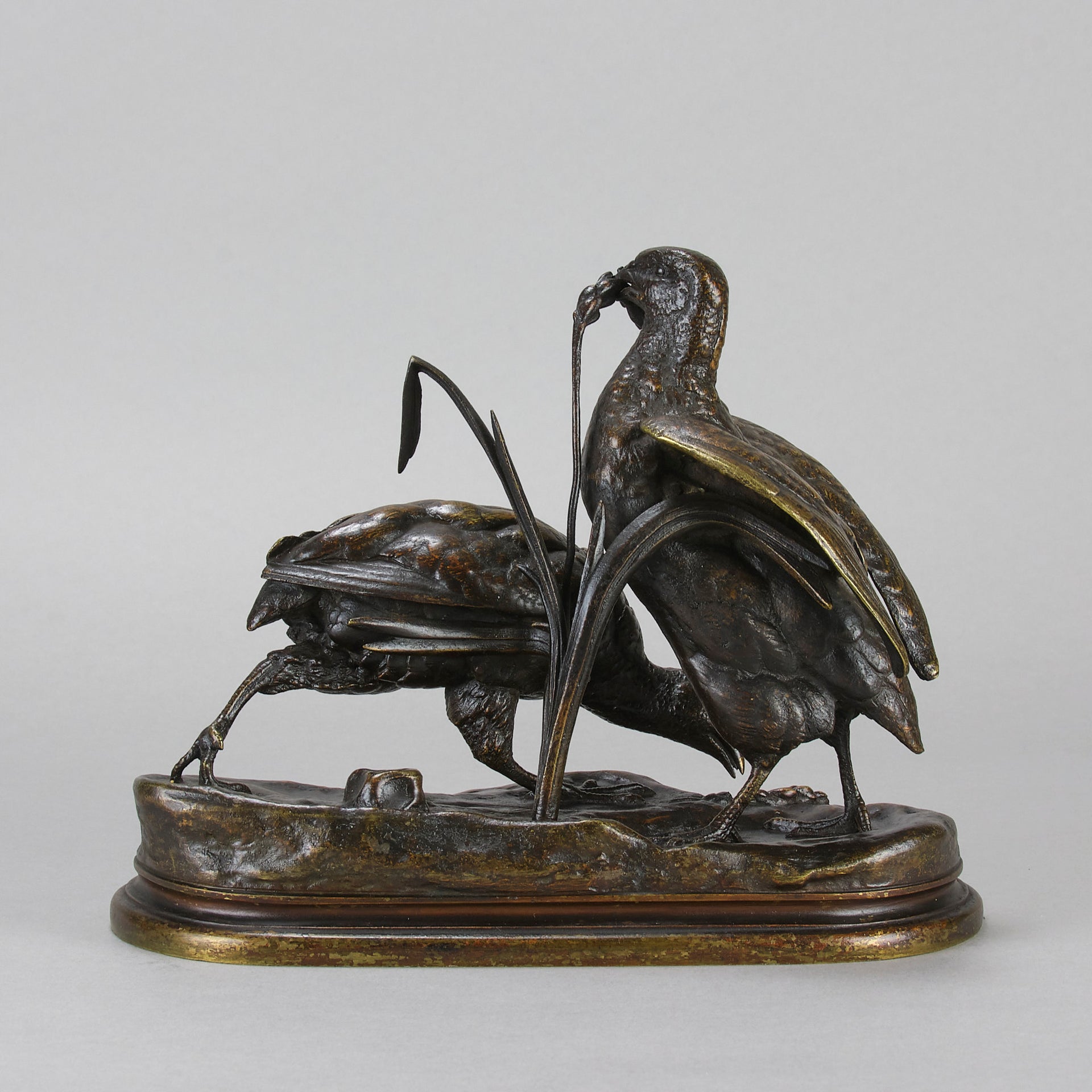Jules Moigniez Bronze - Moigniez Game Birds - Hickmet Fine Arts