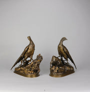 Jules Moigniez Bronze - Moigniez Pheasants - Hickmet Fine Arts