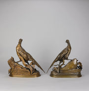 Jules Moigniez Bronze - Moigniez Pheasants - Hickmet Fine Arts