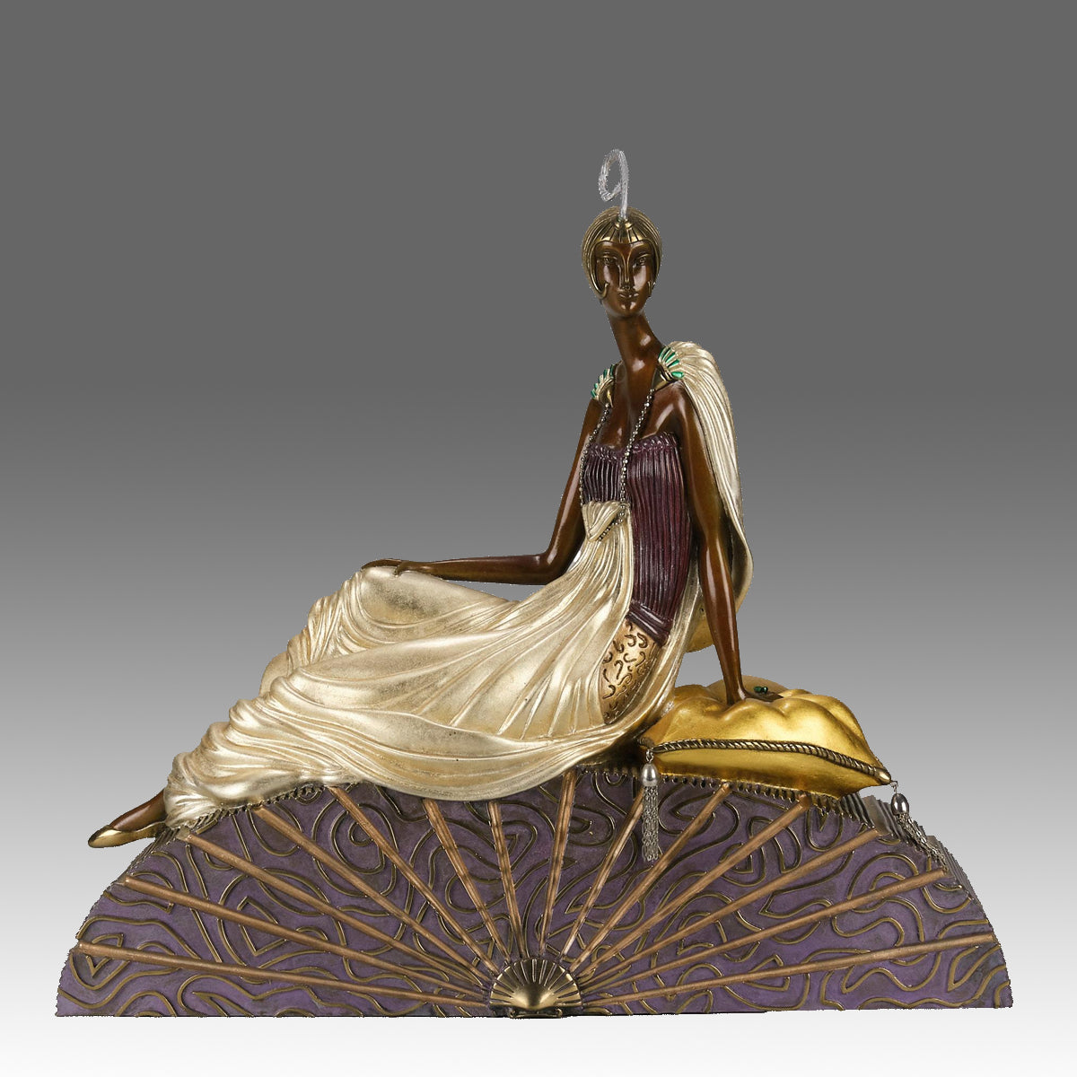 Kings Favourite - Limited Edition Erte Bronze - Hickmet Fine Arts 