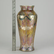 "Silvered Vase" By Kralik Glass - Hickmet Fine Arts 