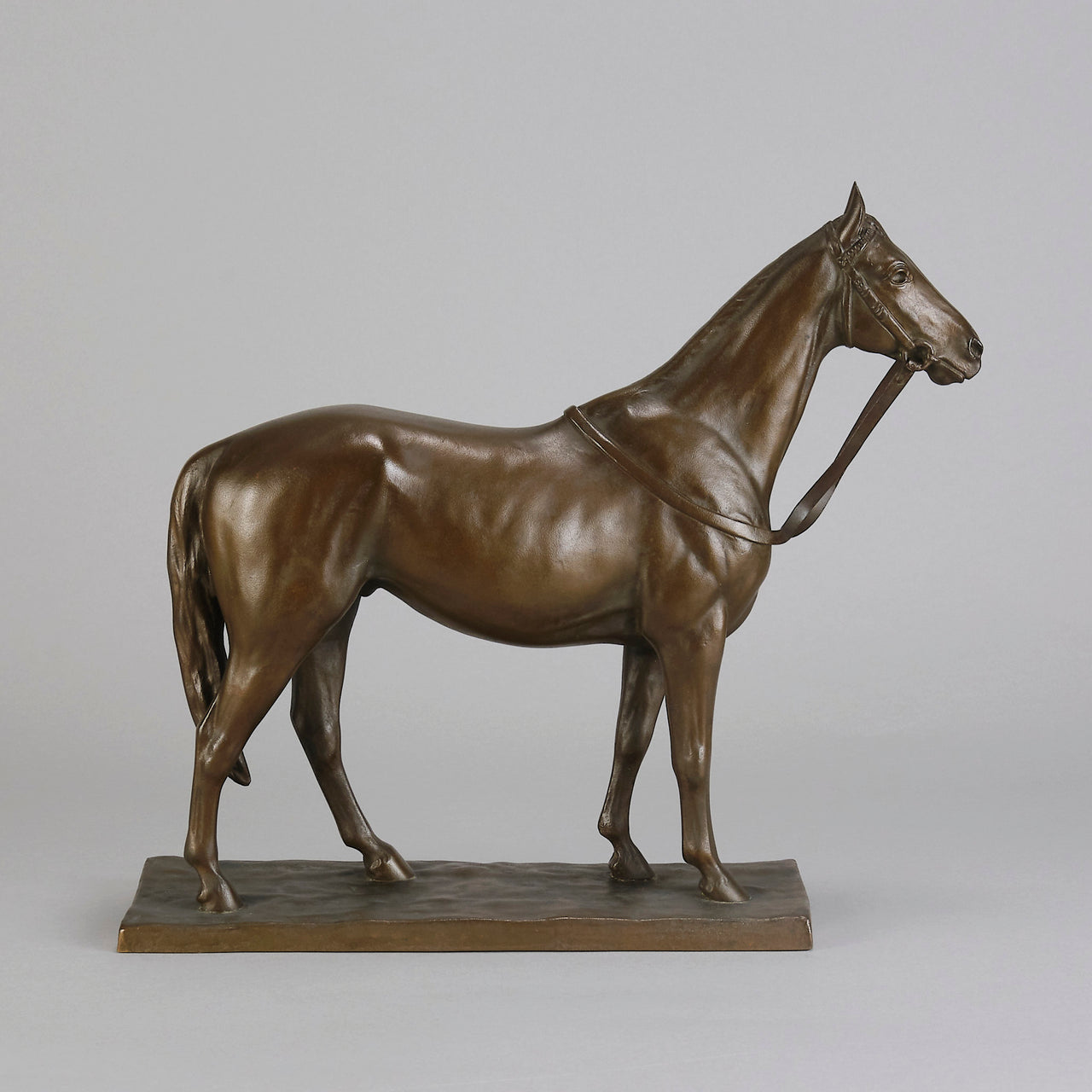 Kunio Ito Japanese bronze Standing Horse 9503_01