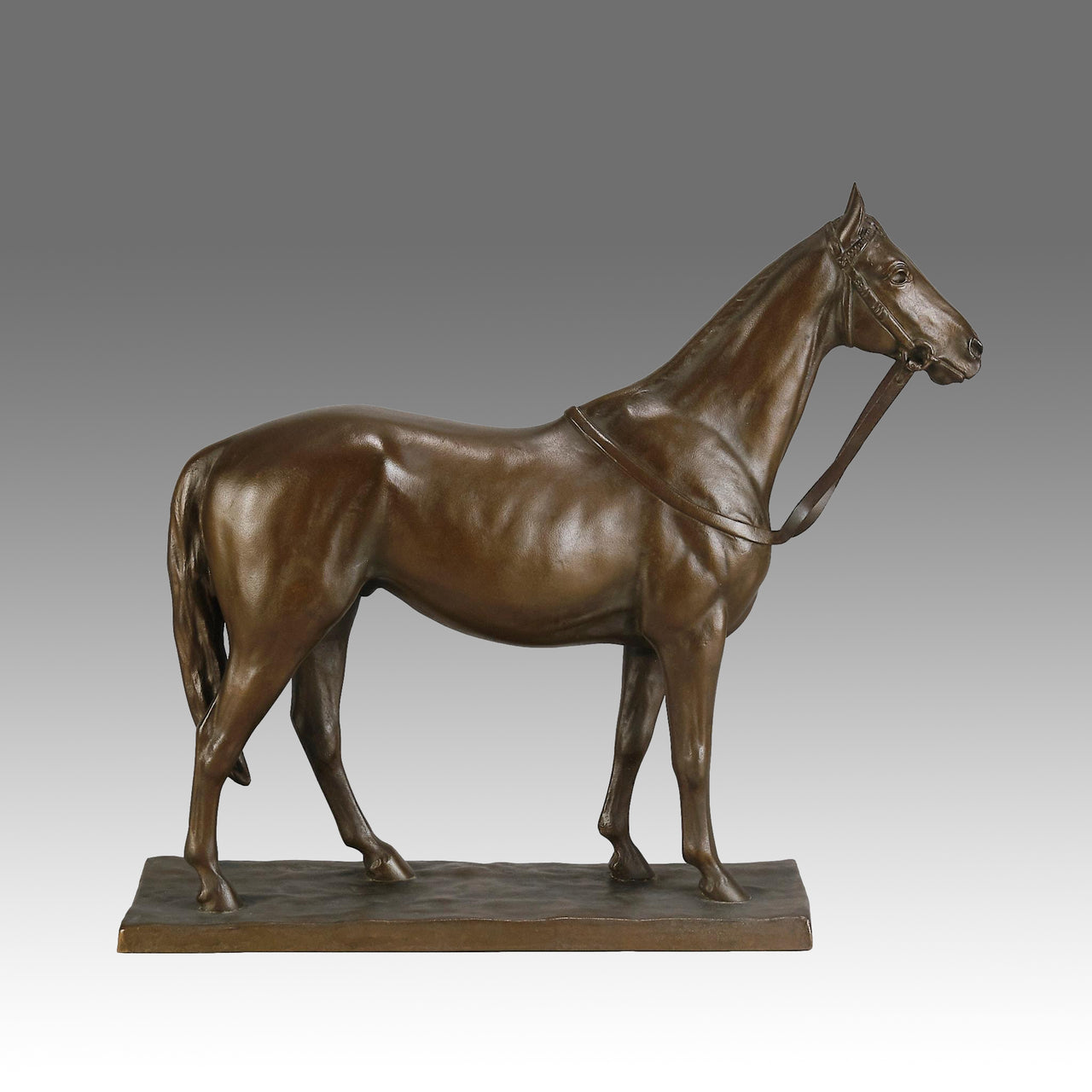 "Standing Horse" by Kunio Ito Bronze - Hickmet Fine Arts 