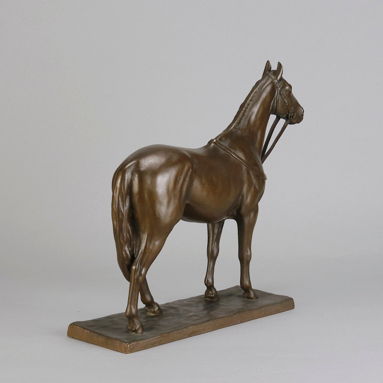 Kunio Ito Japanese bronze Standing Horse 9503_01