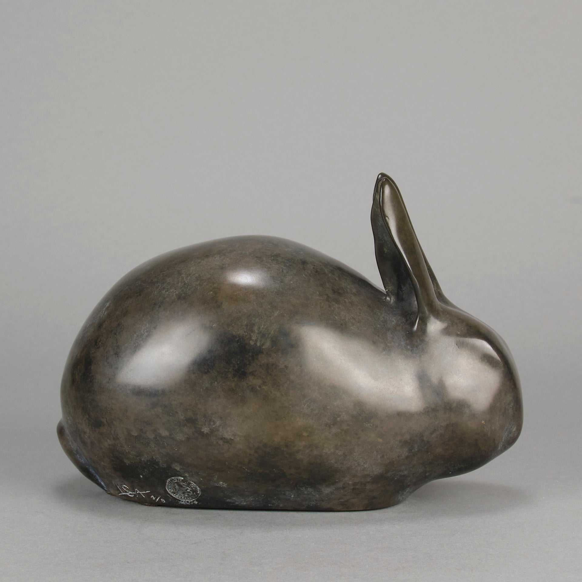 LSA Seated Rabbit - Limited Edition Bronze - Hickmet Fine Arts 