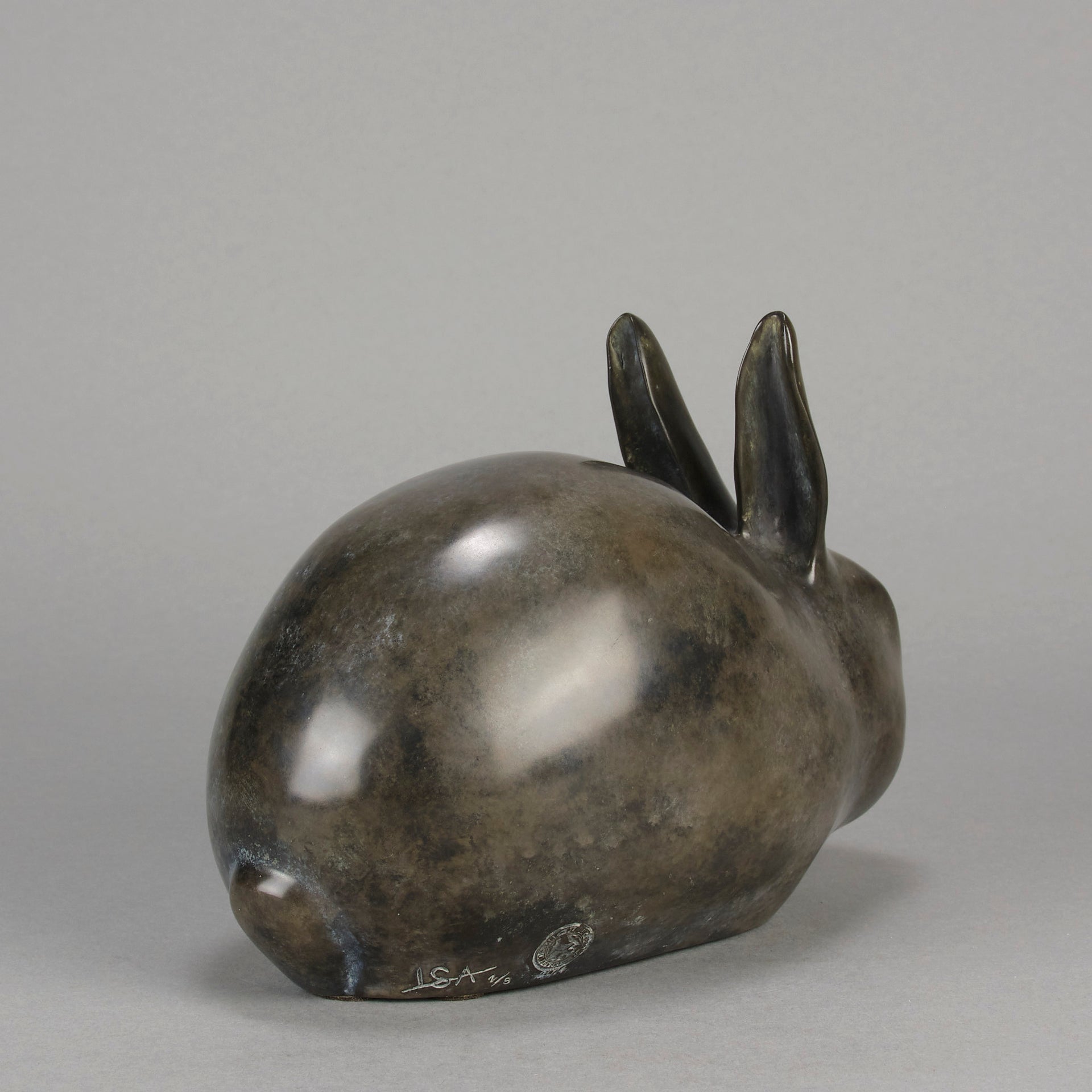 LSA Seated Rabbit - Limited Edition Bronze - Hickmet Fine Arts 