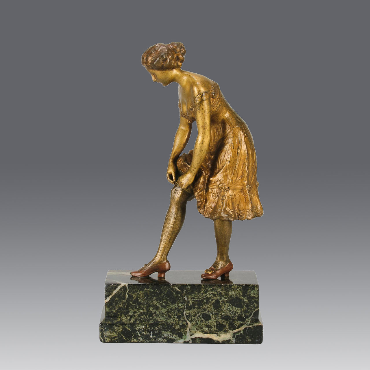 Stocking Girl - Bergman Bronze - Hickmet Fine Arts