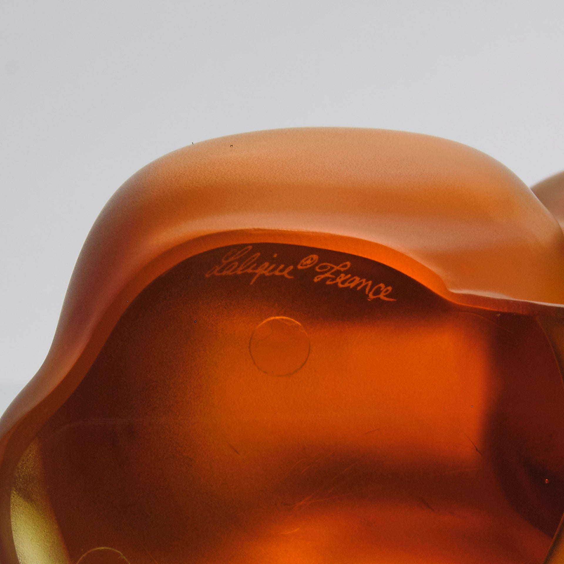 Lalique amber Bamara Lion