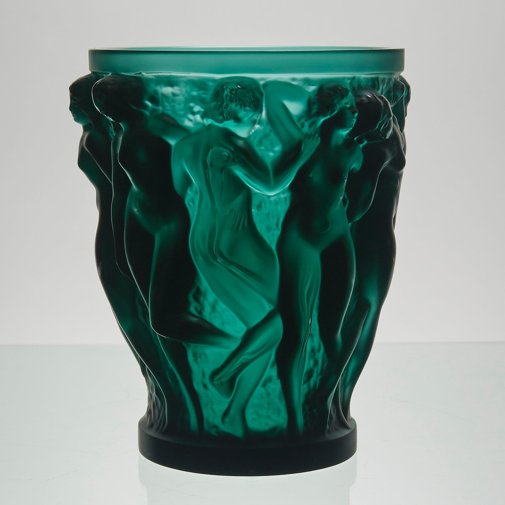 Bacchantes Vase - Lalique For Sale - Hickmet Fine Arts