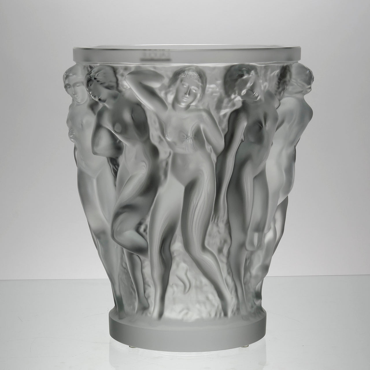Bacchantes Vase - Lalique For Sale - Hickmet Fine Arts