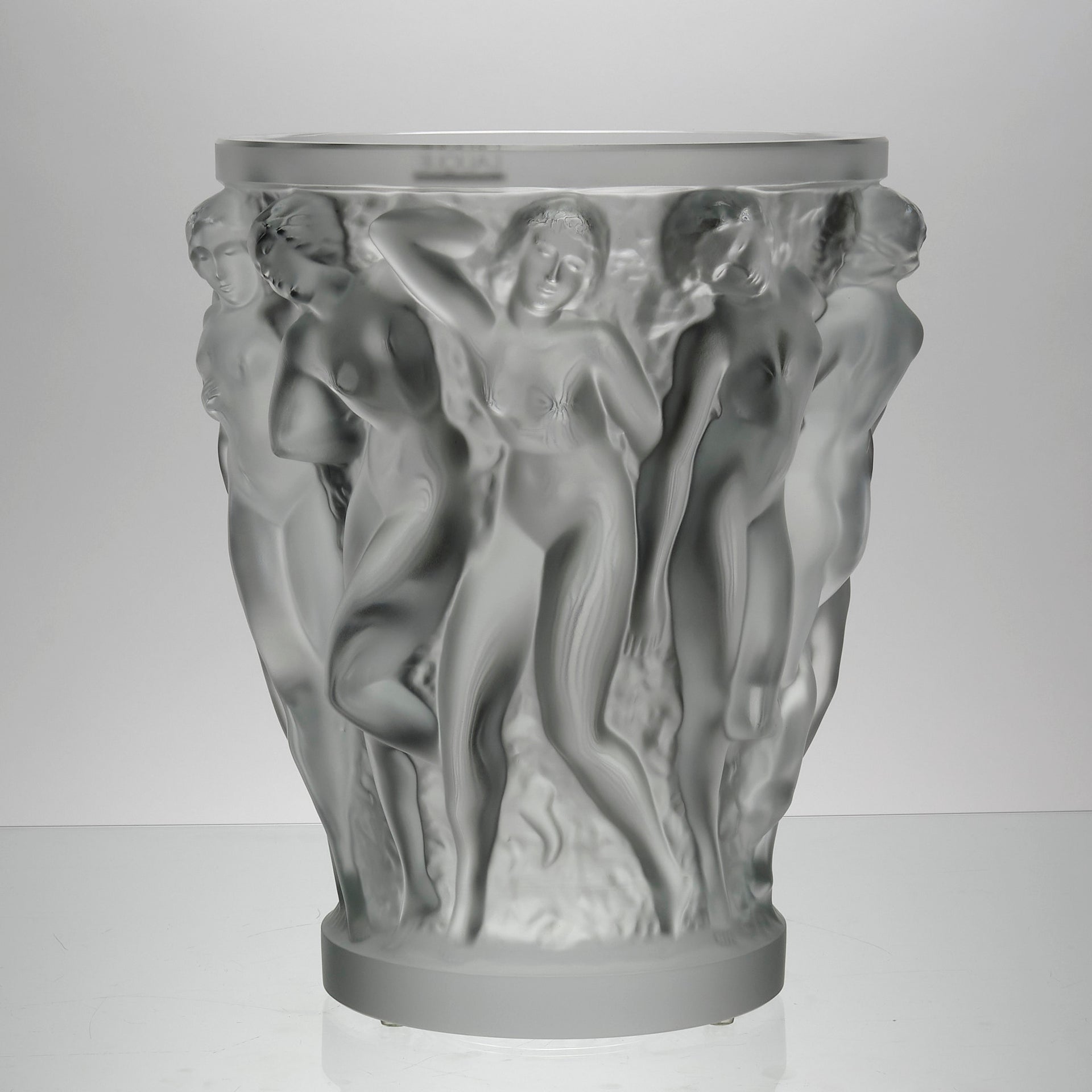 Bacchantes Vase - Lalique For Sale - Hickmet Fine Arts