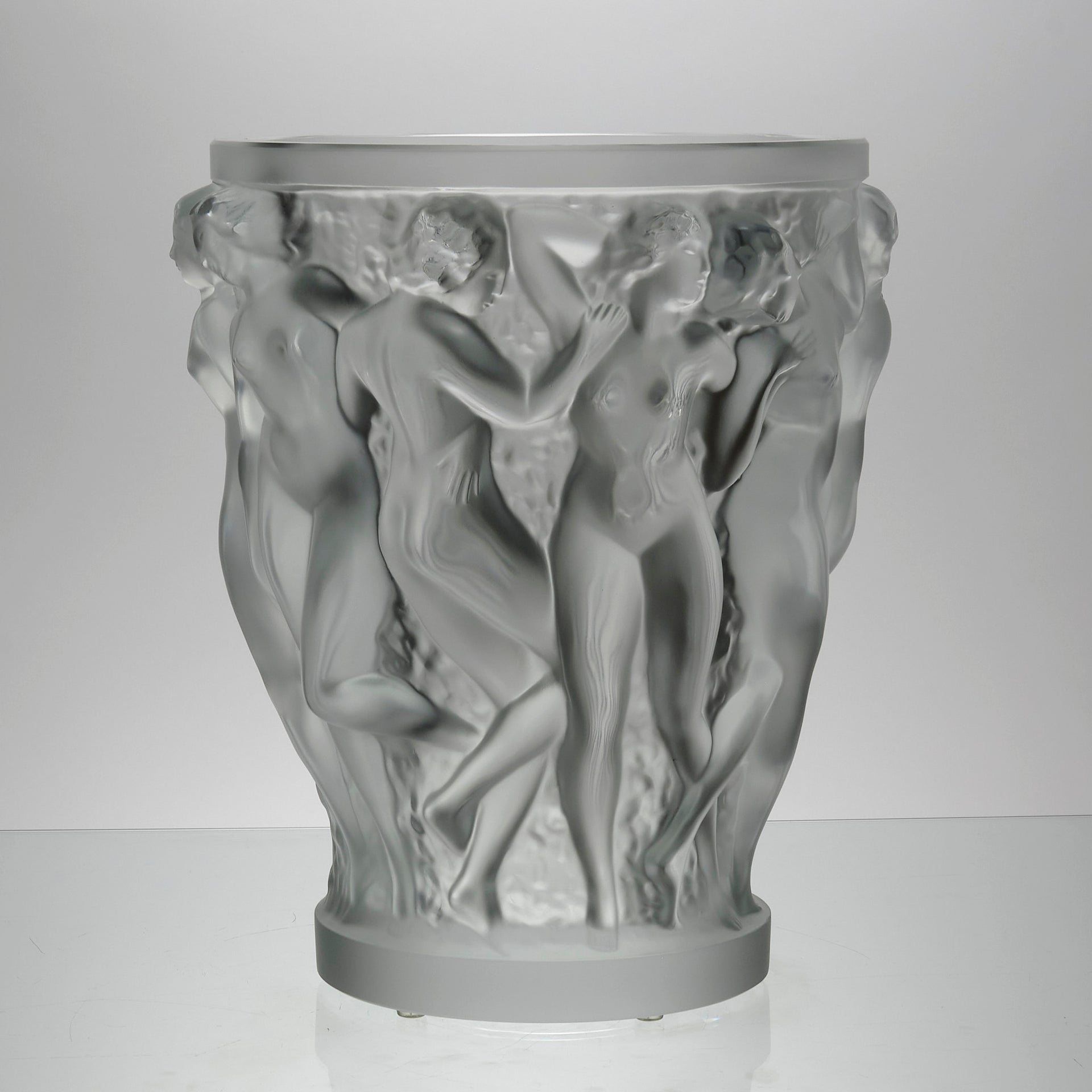 Bacchantes Vase - Lalique For Sale - Hickmet Fine Arts