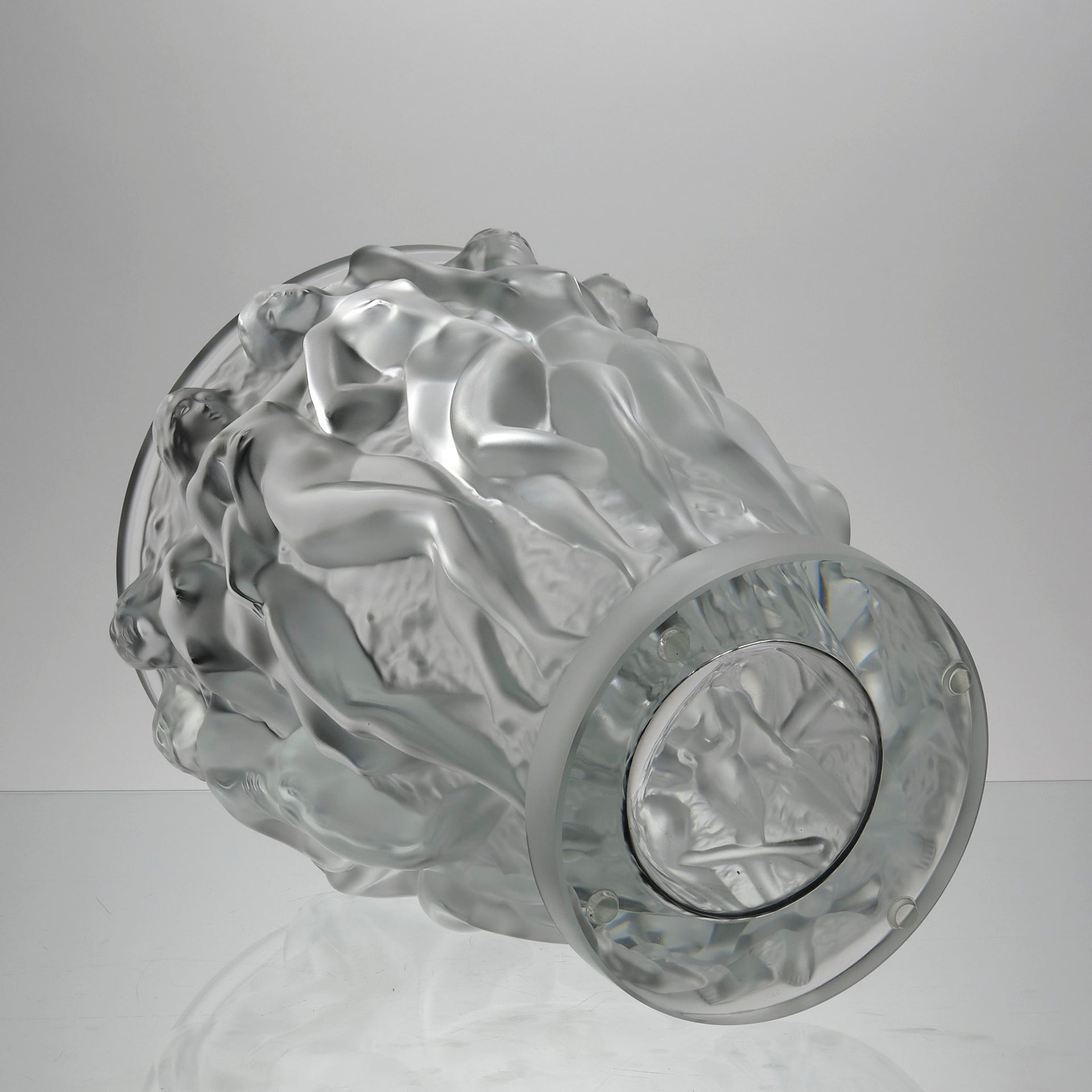 Bacchantes Vase - Lalique For Sale - Hickmet Fine Arts