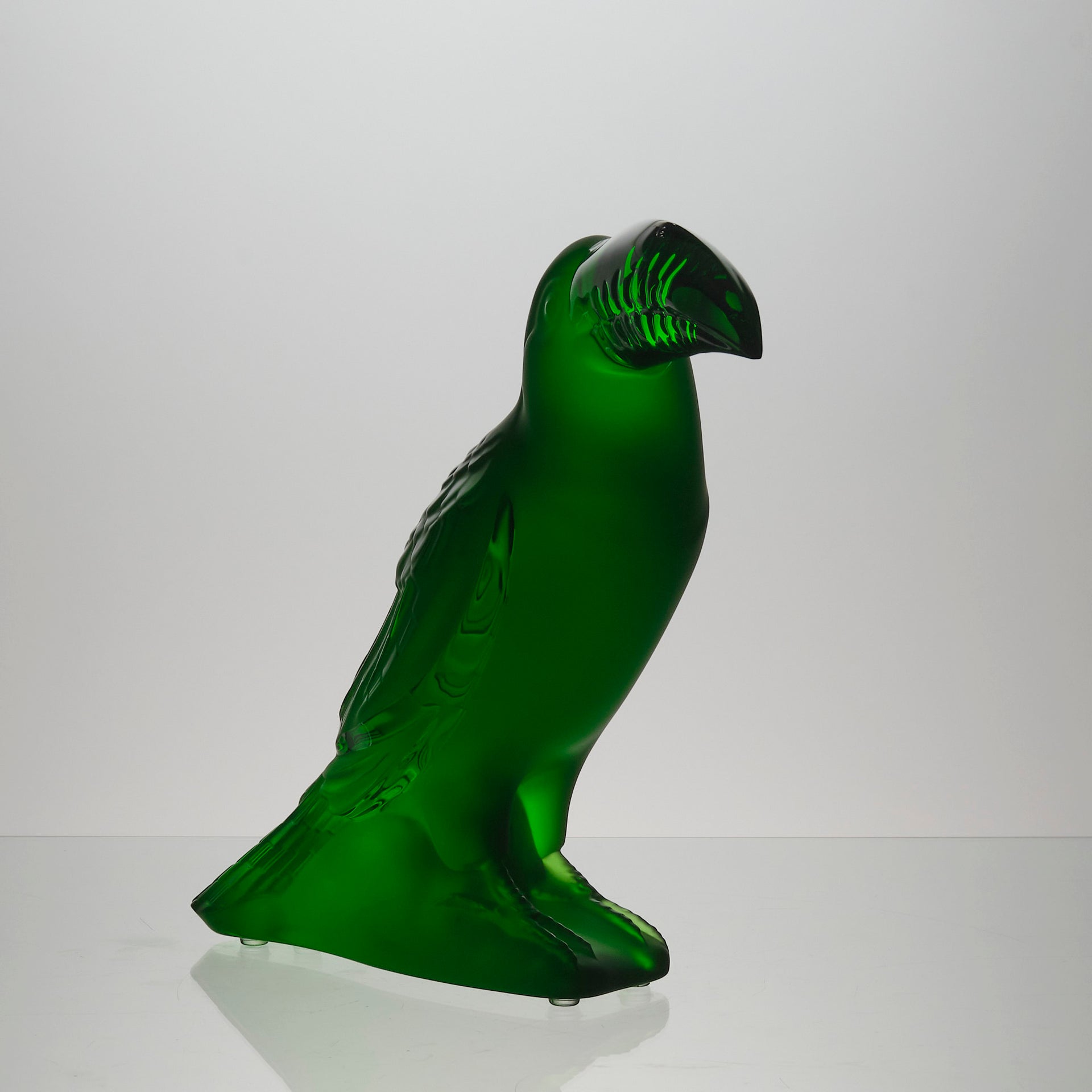 Lalique Toucan - Lalique Coloured Glass - Hickmet Fine Arts 