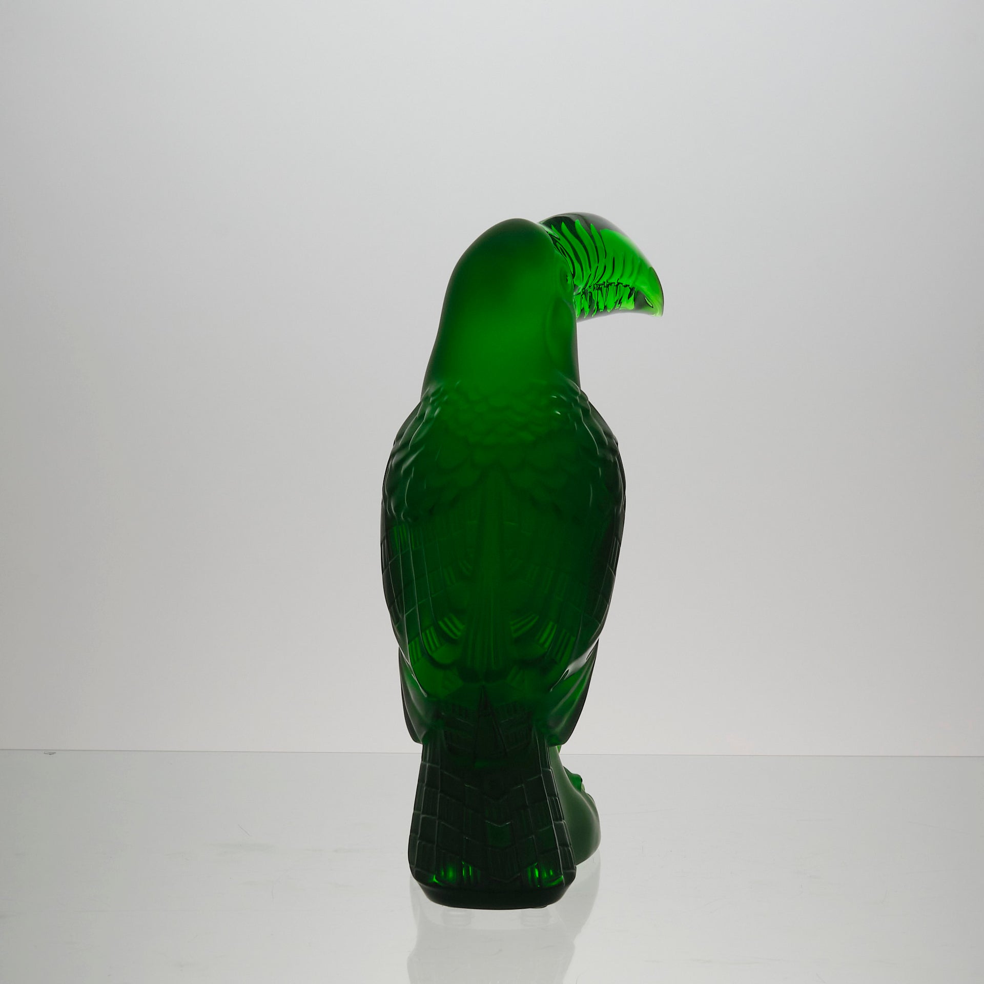 Lalique Toucan - Lalique Coloured Glass - Hickmet Fine Arts 