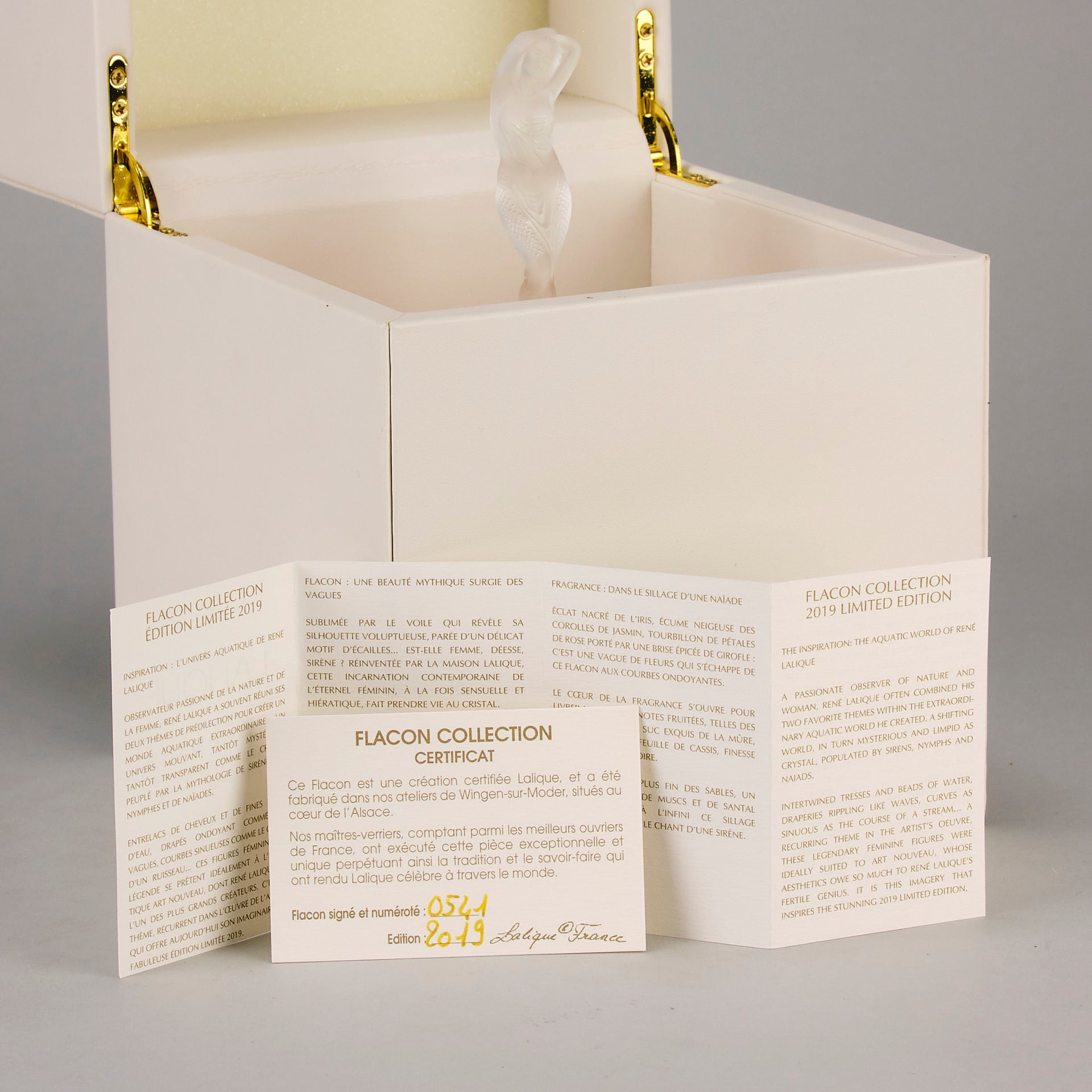 Naiade - Marie-Claude Lalique Flacon - Hickmet Fine Arts 