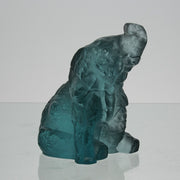 Lalique Elephant - Lalique Coloured Glass - Hickmet Fine Arts 