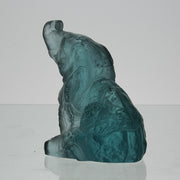 Lalique Elephant - Lalique Coloured Glass - Hickmet Fine Arts 