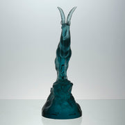 Lalique Ibex - Lalique Coloured Glass - Hickmet Fine Arts 