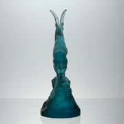 Lalique Ibex - Lalique Coloured Glass - Hickmet Fine Arts 
