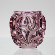 Lalique Pink Tourbillons Vase
