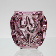 Lalique Pink Tourbillons Vase