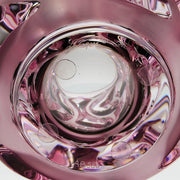 Lalique Pink Tourbillons Vase