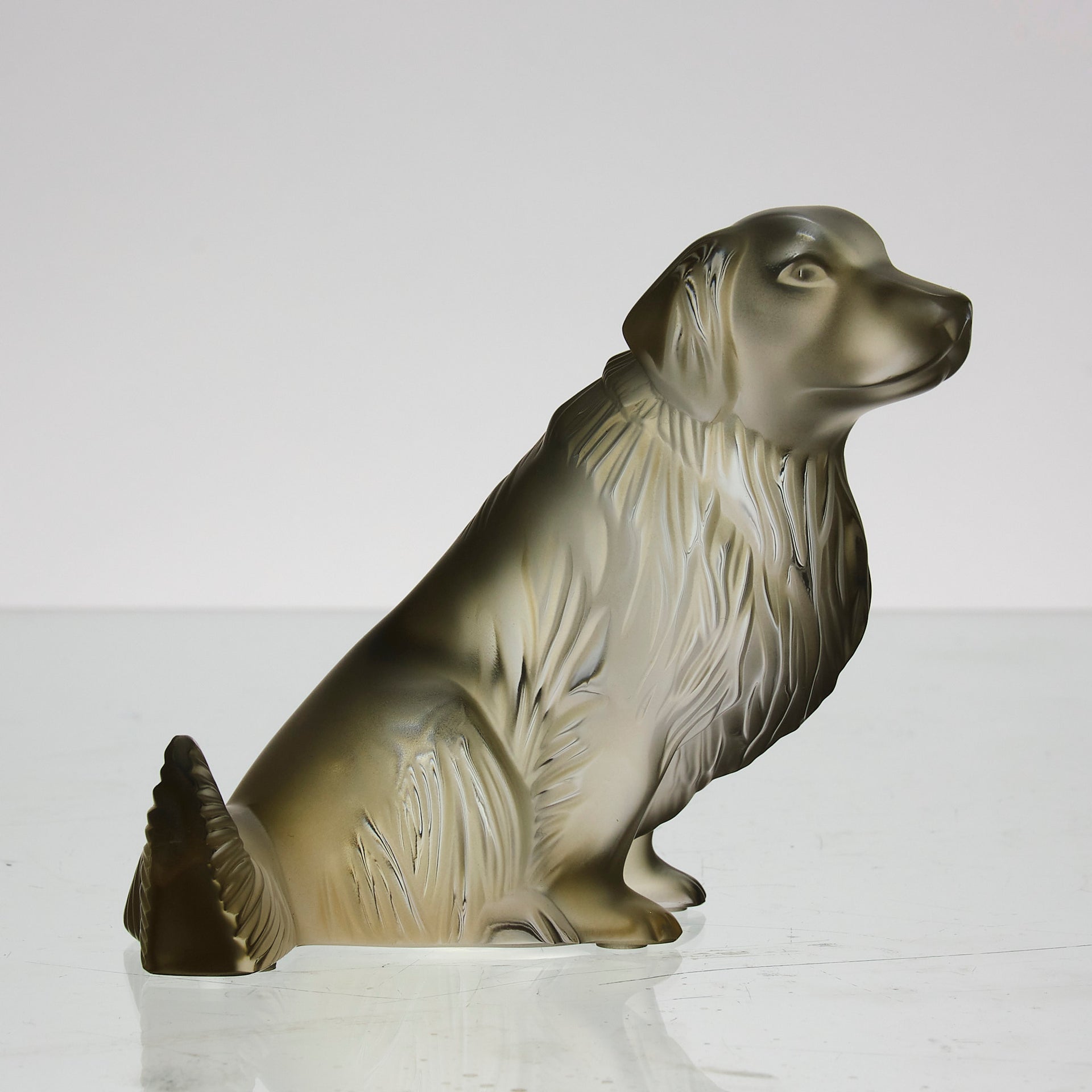 Lalique Retriever - Marc Lalique Glass - Hickmet Fine Arts