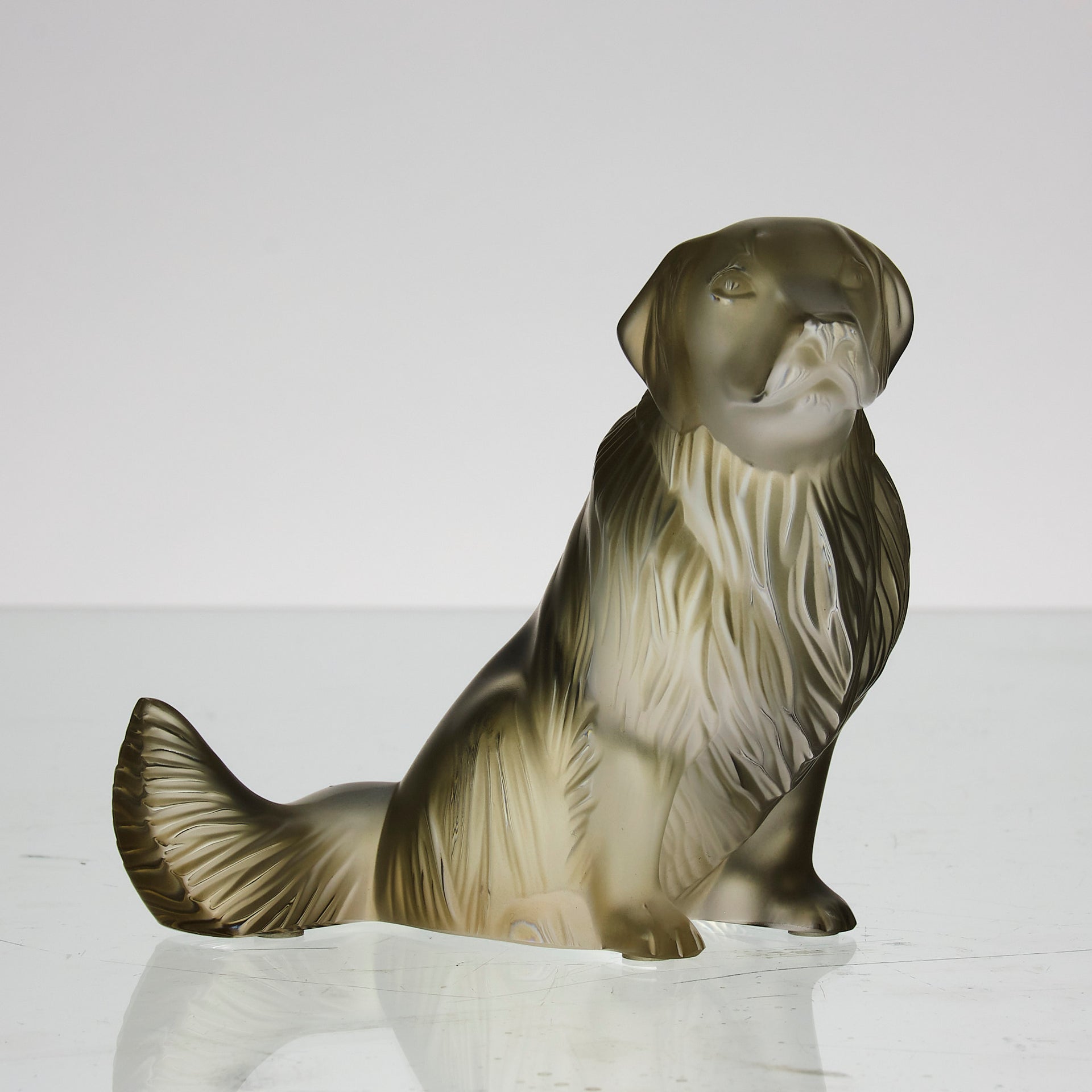Lalique Retriever - Marc Lalique Glass - Hickmet Fine Arts